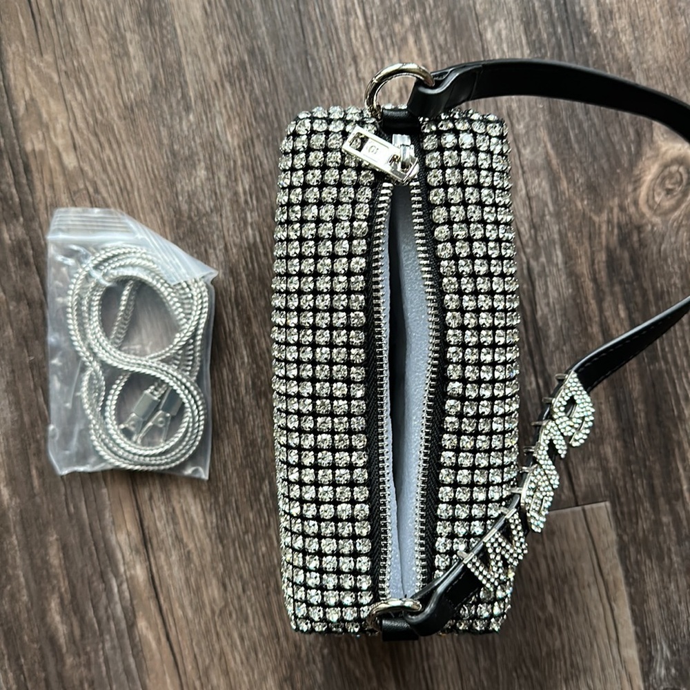 โจ Alexander Wang Rhinestone Mesh Pouch - Picture 10 of 13